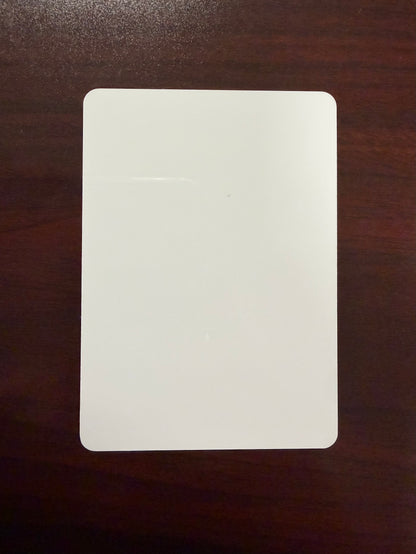 Gloss White Aluminum Insert for Framed Ornaments
