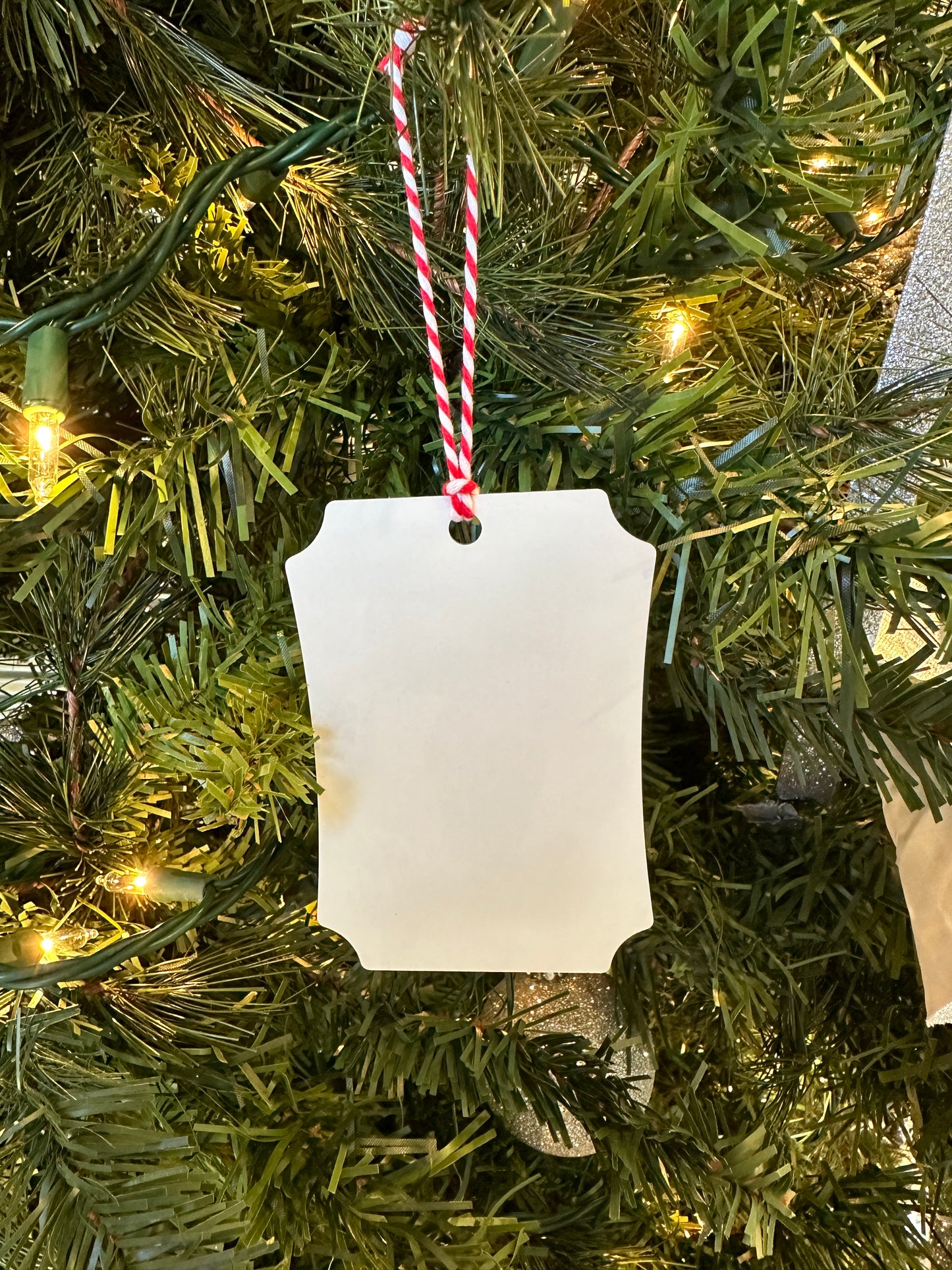 UV Metal 2-Sided Holiday Ornaments